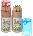 Stiftebox mit Spitzer "Jesus hat uns lieb" 
