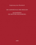 Die Gedenktage der Heiligen - Eigenfeiern des Bistums Regensburg - Ergänzung zum Messbuch 
