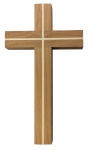 Modernes Holzkreuz 