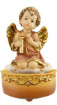 Weihwasserkessel Engel mit goldenen Flügeln 