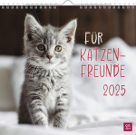Für Katzenfreunde 2025 Monatskalender 