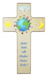 Kinderkreuz "Jesus liebt alle Kinder" 