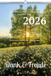 Steyler Bildkalender Dank + Freude 2026 