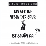 Visual Words 2025 Broschürenkalender 