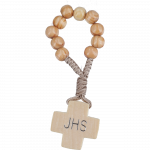 Fingerrosenkranz Holzperle Tanne natur 