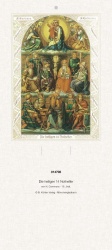 Liturgischer Kalender - Rückwand Die heiligen 14 Nothelfer 