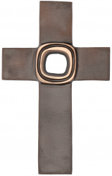 Bronzekreuz - in der Mitte durchbrochen 