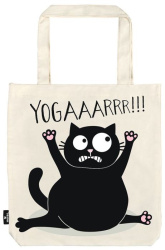 Tasche Ed the Cat: Yogaaarrr!!! 