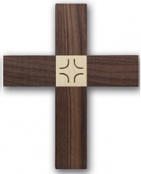 Modernes Holzkreuz 
