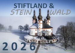 Stiftland & Steinwald 2026 - Fotokalender DIN A4 Querformat