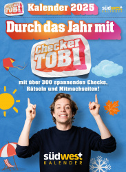 Checker Tobi 2025 - Tagesabreißkalender 