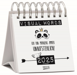 Visual Words 2025 - Tischkalender 