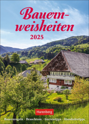 Bauernweisheiten 2025 Wochenkalender 