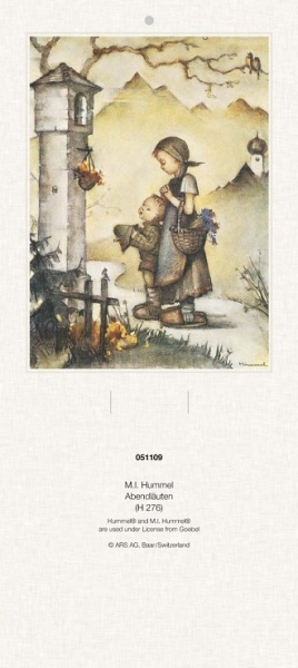 Liturgischer Kalender - Rückwand Hummel - Abendläuten 