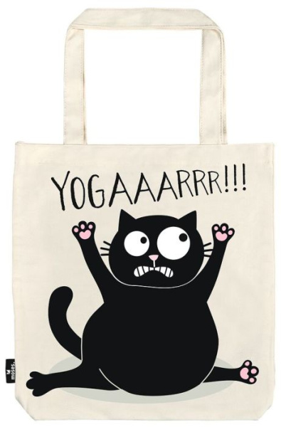 Tasche Ed the Cat: Yogaaarrr!!! 
