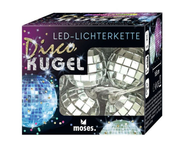 Lichterkette Discokugel 