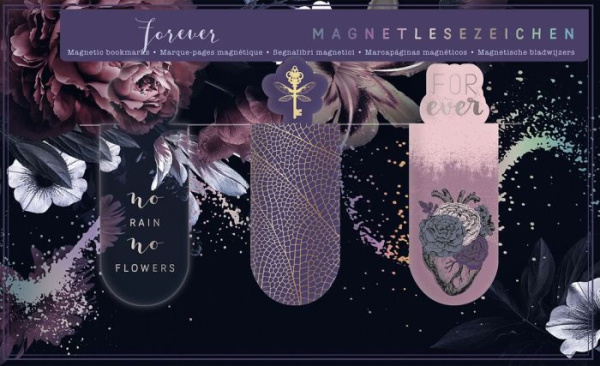 Magnetlesezeichen Just one more chapter - Forever 
