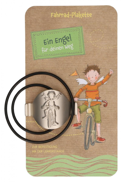 Fahrrad-Plakette Ein Engel für deinen Weg (Junge) 