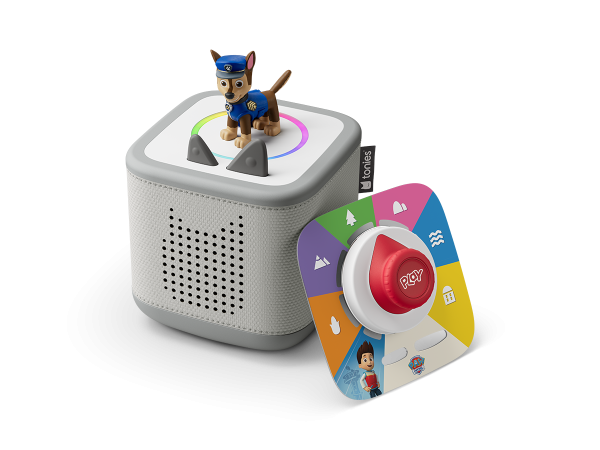 Toniebox 2 - Starterset mondgrau Play Set Paw Patrol Chase (11003481) 
