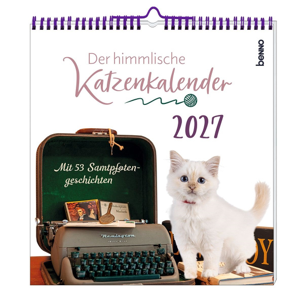 Der himmlische Katzenkalender 2027 