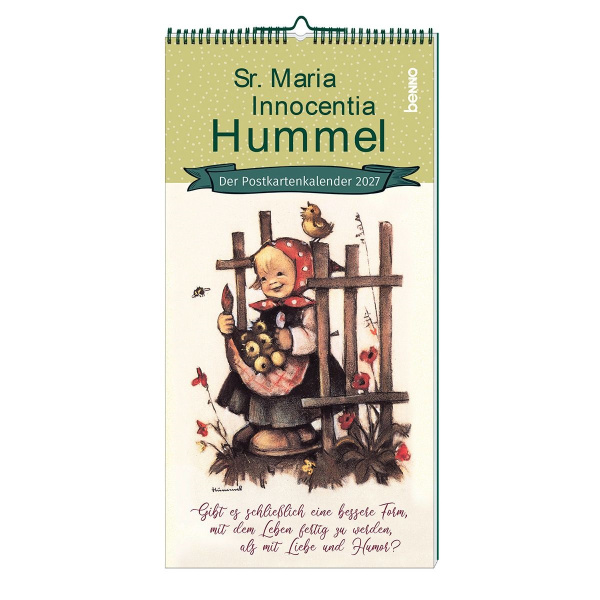 Sr. Maria Innocentia Hummel Kalender 2027 Postkartenkalender 
