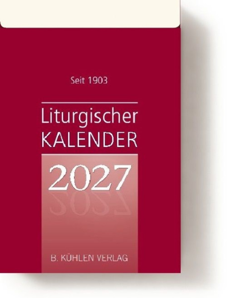 Liturgischer Kalender 2027 Tagesabreißkalender ( Einzelblock) 