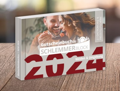 Gutscheinbuch Schlemmerblock Weiden & Umgebung 
